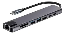 Comprar Adaptador Usb C Hub Macbook Air Pro Memoria 4k Hdmi 8 En 1