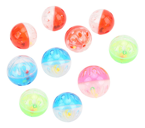 Pelota De Juguete Para Masticar Pájaros, 10 Unidades, Colori