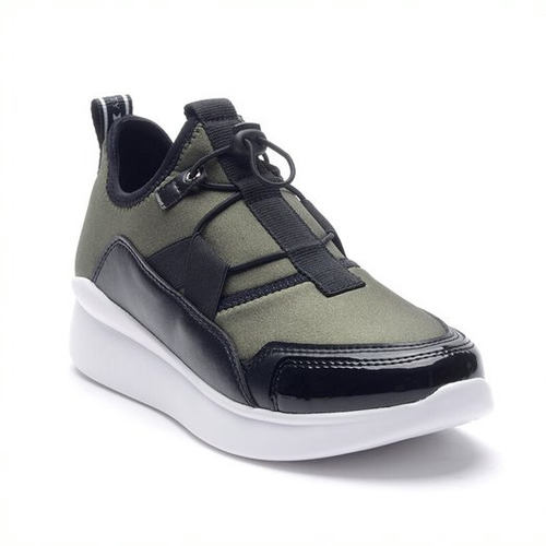 Imagen 2 de 6 de Zapatillas Deportiva Hush Puppies Gorsky Verde Para Mujer