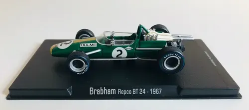 Brabham BT24 Denis Hulme 1967 - Modèle F1 1:24 Par Centauria - Neuf Mais Blister Abîmé