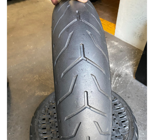 Pneu Dianteiro 130/80/17 Dunlop D408f Harley Davidson Usado (Usado)