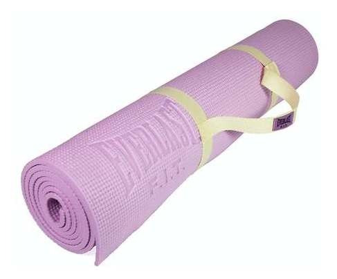 Colchoneta De Yoga 6mm Everlast Lavanda Mas Strap