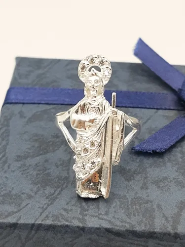 Anillo de san judas tadeo plata hotsell
