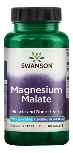 Magnesio Malate 60 Tabletas Magnesium Nutrientes Esenciales