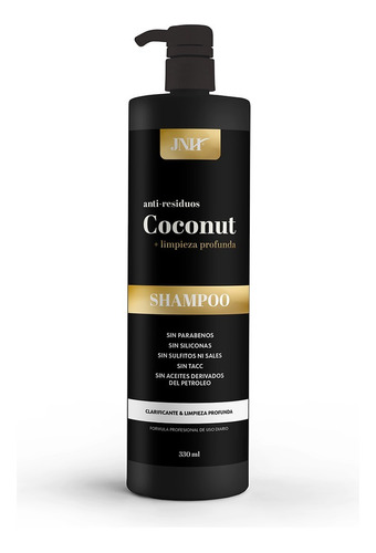 Shampoo Anti Residuos Con Aceite De Coco