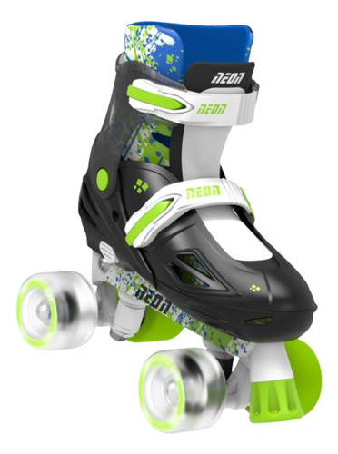 Imagen 4 de 5 de Patines 2 En 1 Para Niños Lineales 4 Ruedas