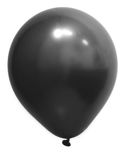 Balão Redondo Profissional Cromado 12 30cm Onix - Art-látex
