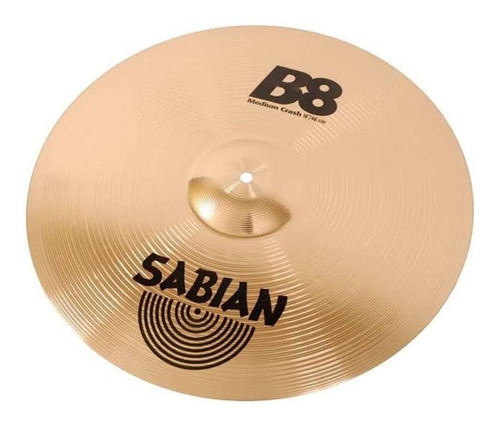 Sabian 41808 Platillo Medium Crash B8 18