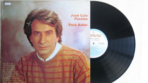 Vinyl Vinilo Lps Acetato Para Amar Jose Luis Perales