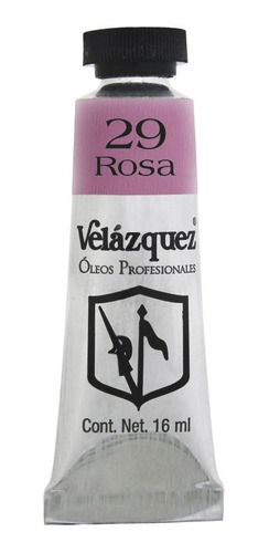 Pintura Al Óleo Rosa Con 16ml