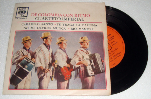 Cuarteto Imperial De Colombia Con Ritmo Simple C/tapa Kktus
