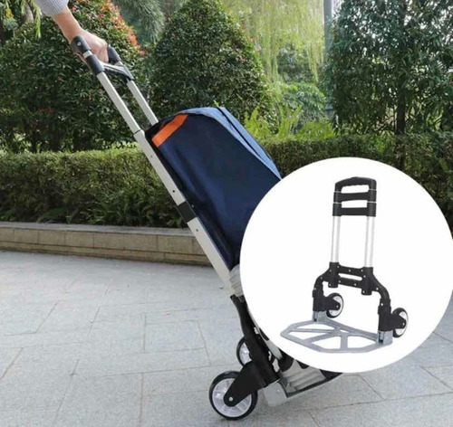 Carro Carga Plegable Tipo Yegua Aluminio 80 Kg Alta Calidad