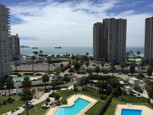 ! Lindo Departamento Amoblado Con Vista Al Mar!!!!