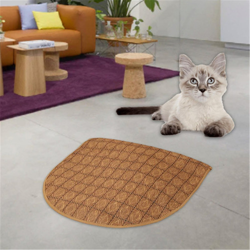 A Estera De Enfriamiento For Perros Gatos Mascotas Cama L