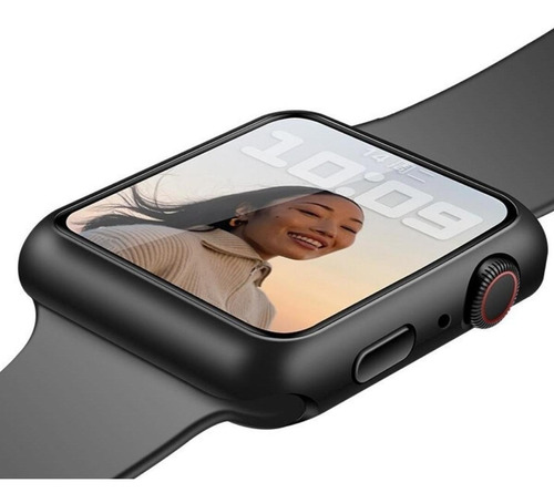 Capa Proteção Com Vidro Integrado Para Apple Watch Série 7 Diâmetro 41 Mm