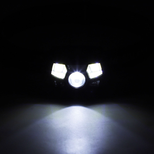Linterna Frontal Led Con Carga Usb, Fuerte Movimiento Imperm