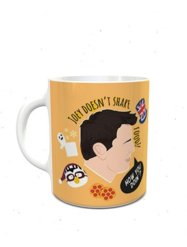 Mug Taza Friends Joey Frase 11 Onzas