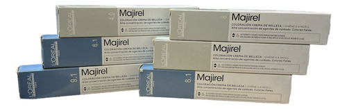 Combo Loreal Tinte Majirel 6x5 Varios