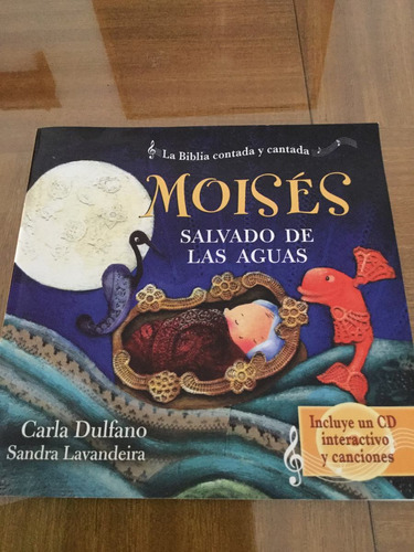 Moises Salvado De Las Aguas + Cd -san Pablo-libro Religioso 