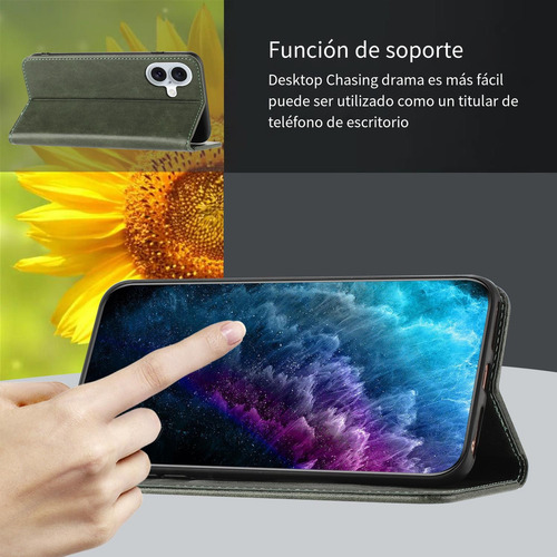 Funda De Piel Estampada Para Motorola G34/e14 4g, G04s, 4g, Bloqueo De Tarjetas, Ranuras Para Tarjetas