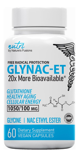 Glynac-et Nac Supplement N-acetil Cisteina Etil Ester  20 V