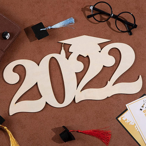 Letrero De Madera De Graduación 2022, Letrero De Pared