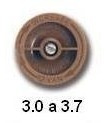 Imagen 3 de 7 de Tobera Aspersor Rain Bird Us400 Riego 2.40 A 5.50mts X 10uni
