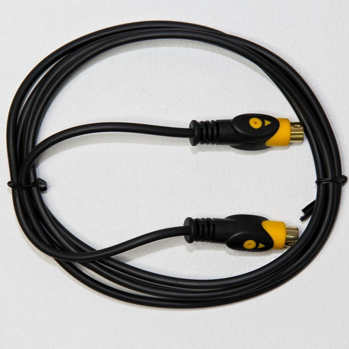 Cable S-video Super Video 1.8mt Oro Led Dvd Tv +blister Htec