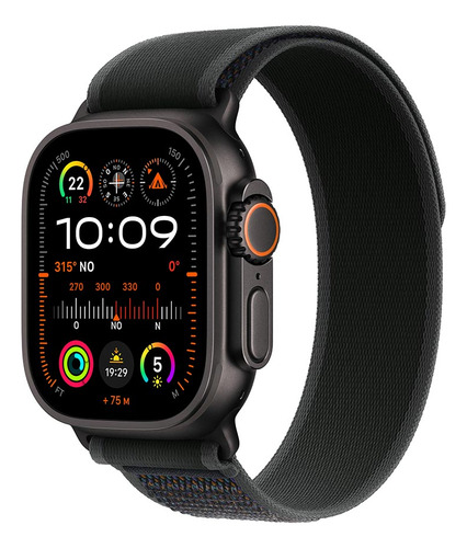 Apple Watch Ultra 2 Gps+cell 49mm De Titanio Negro-trail S/m Negro Correa Trail Negro Titanio