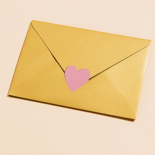 Oa A Mini Pegatinas Con Forma De Corazón, Pegatinas Con