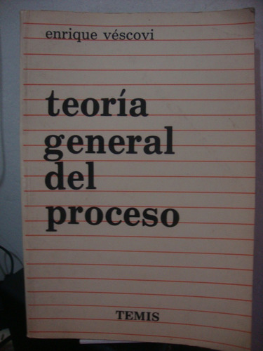 Teoria General Del Proceso - Enrique Vescovi