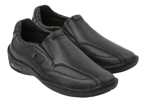 Zapato Confort Hombre Cuero Vacuno Ringo Evolution Negro