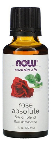 Aceite esencial de Rosa damascena al 5% y jojoba 3ml NOW