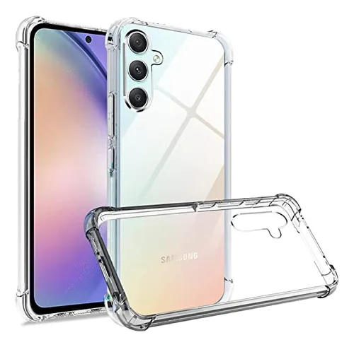 Funda Para Galaxy A34 5g Transparente Plastico Tpu -4
