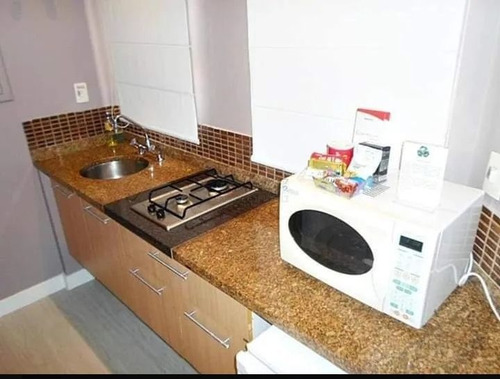 Imagem 8 de 16 de Flat Com 1 Dormitório À Venda, 75 M² Por R$ 350.000,00 - Gonzaga - Santos/sp - Fl0051