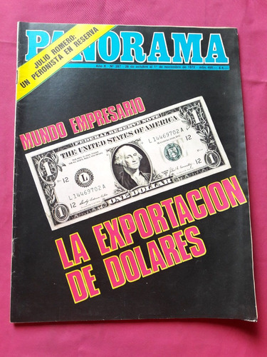 Revista Panorama Nº 287 - Año 1972 - Julio Romero Peronista 