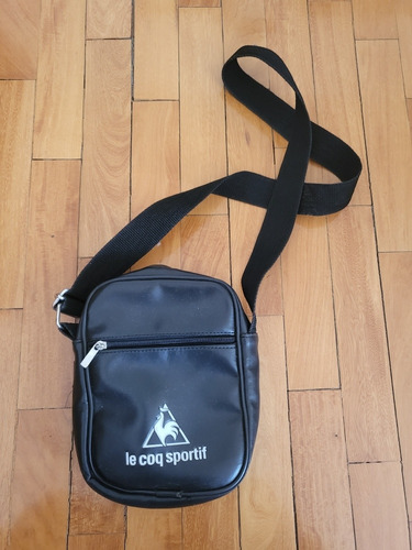 Bandolera Negra Cuero Sintético Le Coq Sportif