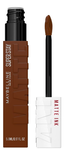 Labial Líquido Larga Duración Superstay Matte Ink Maybelline Champion