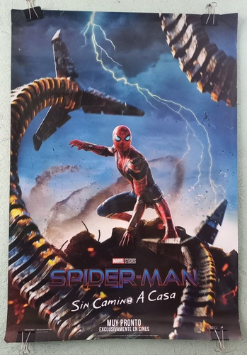 Poster Original De Cine Spider Man Sin Camino A Casa