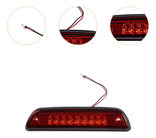 Conjunto De Tercera Luz De Freno Led, Lámpara De Freno De