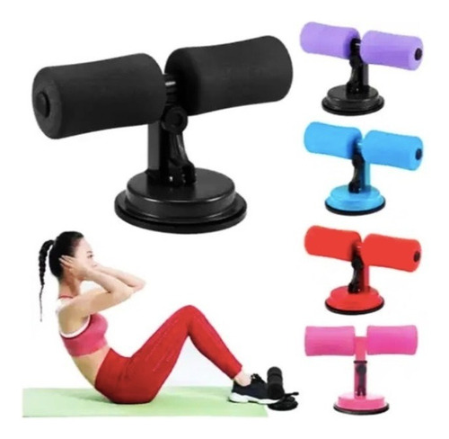 Soporte Para Abdominales Multifuncion  Chupa Ajustable Piso 