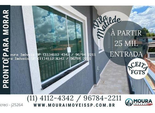 Imagem 1 de 13 de Casa Sobreposta Para Venda Em São Paulo, Vila Matilde, 2 Dormitórios, 1 Banheiro, 1 Vaga - 20120321_2-1157677