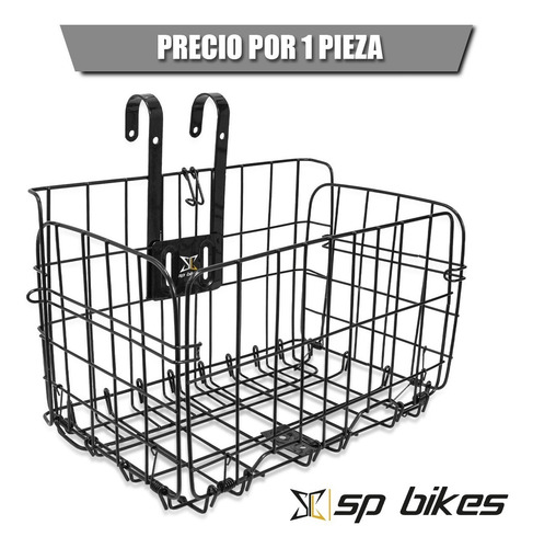Canasta De Bicicleta Para 24 Y 26 Maya Metalica Sp Bikes