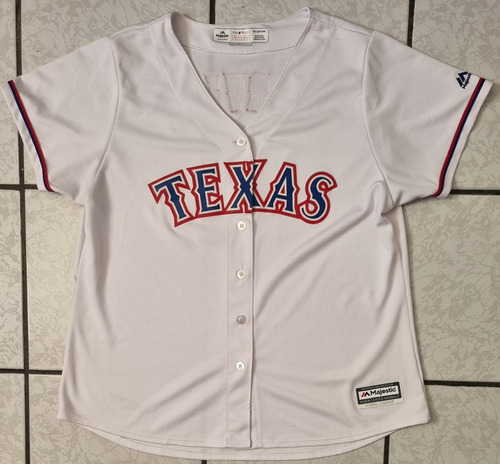 Jersey Rangers Texas Mlb Majestic Bordada Yu Darvish S