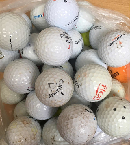 47 Pelotas De Golf De Diferentes Marcas Buenas Usadas