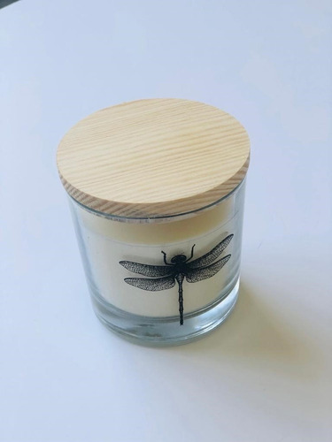 Imagen 4 de 5 de Vela De Soja Aromatizada Con Citronela Mos Cuotas S/i