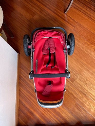 Coche Bebe Quinny Buzz  Rojo - 4 Ruedas -ajustable Semiusado