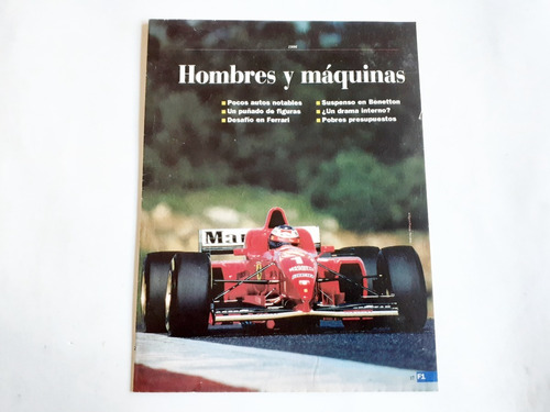 Coleccion Formula 1 Fasciculo 02 La Nacion 1996