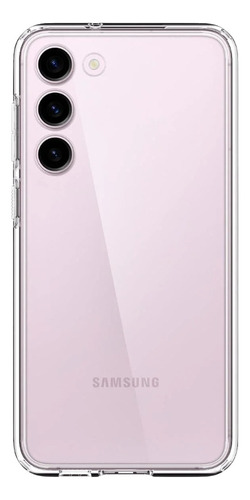 Funda Spigen Para Samsung Galaxy S23 Crystal Hibrid Transparente Crystal Hibrid