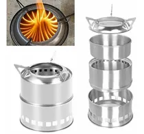 Comprar Estufa Portátil De Madera, Cocina Picnic Y Camping 